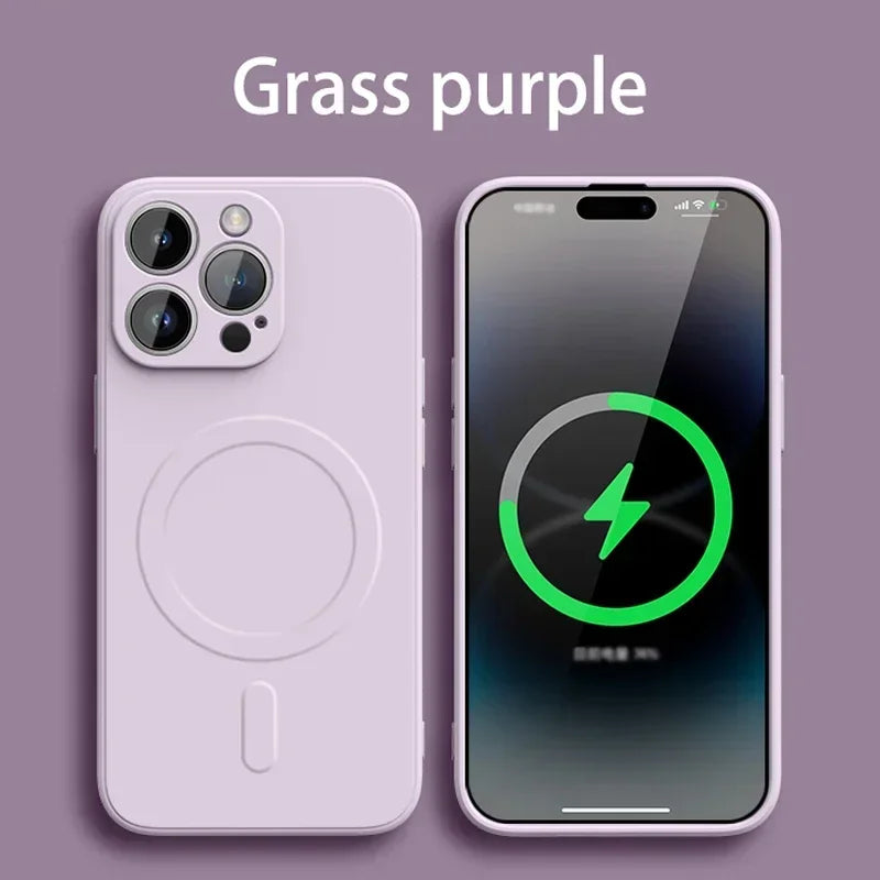 Liquid Silicone Full Coverage Case – Matte Anti-Fingerprint Protective Cover (AR1079)