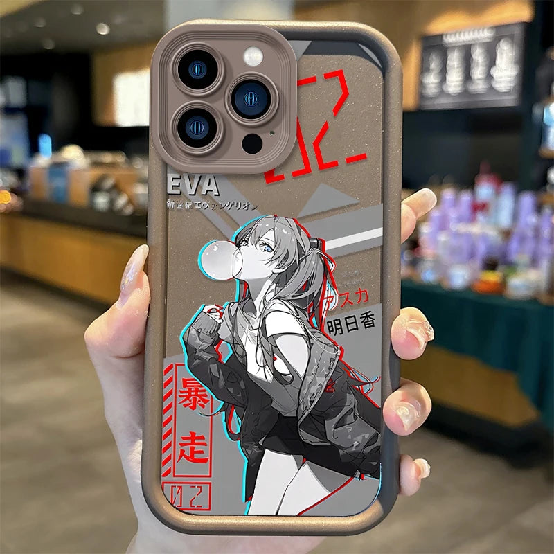 N-Neon G-Genesis Evangelion Silicone iPhone Case (AR1067)