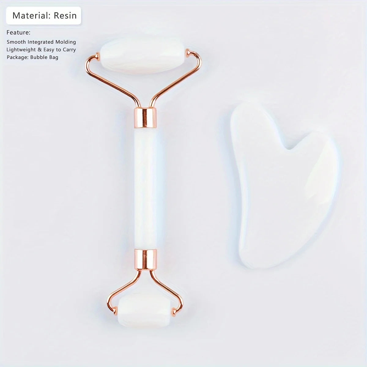 Amiriva Roller & Gua Sha Facial Massage Tools for Skincare
