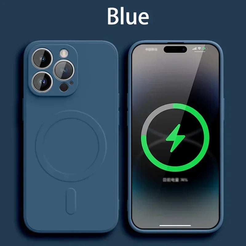 Liquid Silicone Full Coverage Case – Matte Anti-Fingerprint Protective Cover (AR1079)