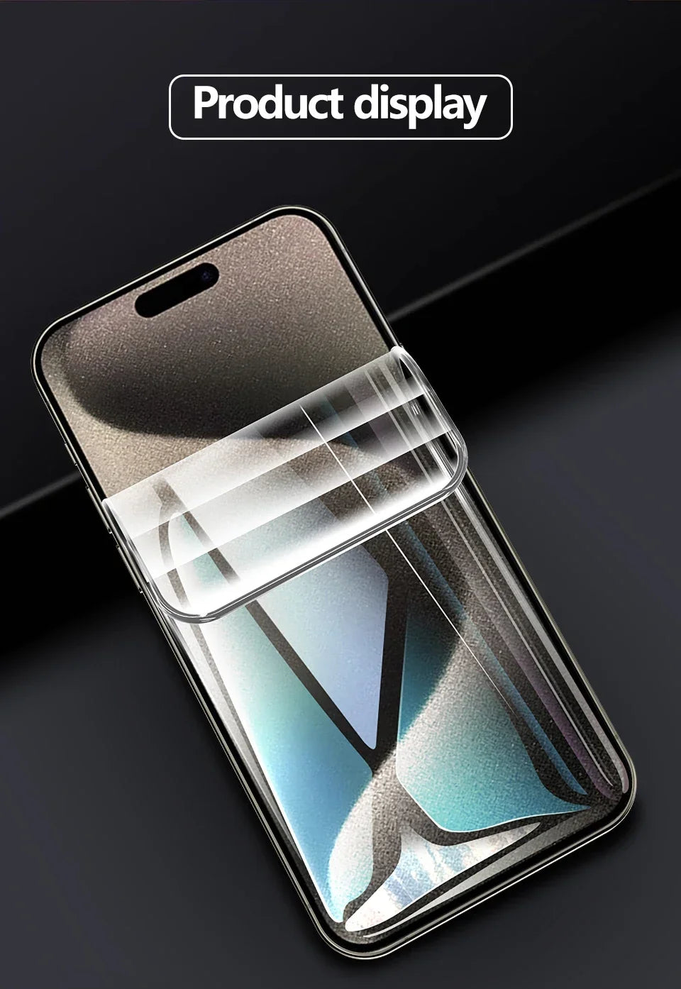 5-Pack Hydrogel Screen Protector for iPhone 6–16 Pro Max – Full Cover Anti-Scratch Film (AR1009)