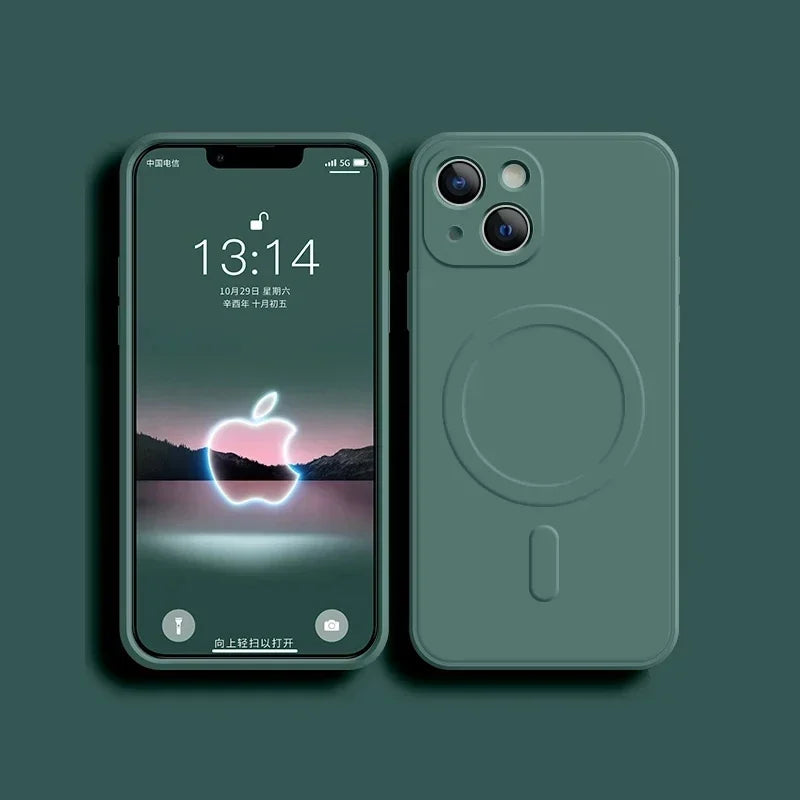 Liquid Silicone Full Coverage Case – Matte Anti-Fingerprint Protective Cover (AR1079)