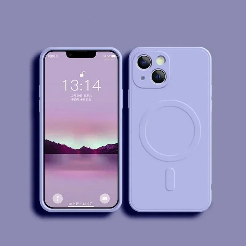 Liquid Silicone Full Coverage Case – Matte Anti-Fingerprint Protective Cover (AR1079)