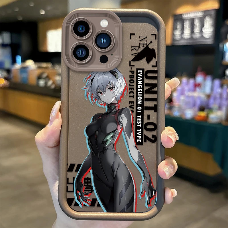 N-Neon G-Genesis Evangelion Silicone iPhone Case (AR1067)