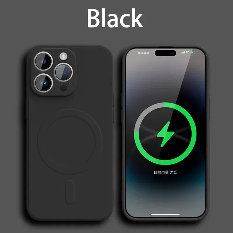 Liquid Silicone Full Coverage Case – Matte Anti-Fingerprint Protective Cover (AR1079)