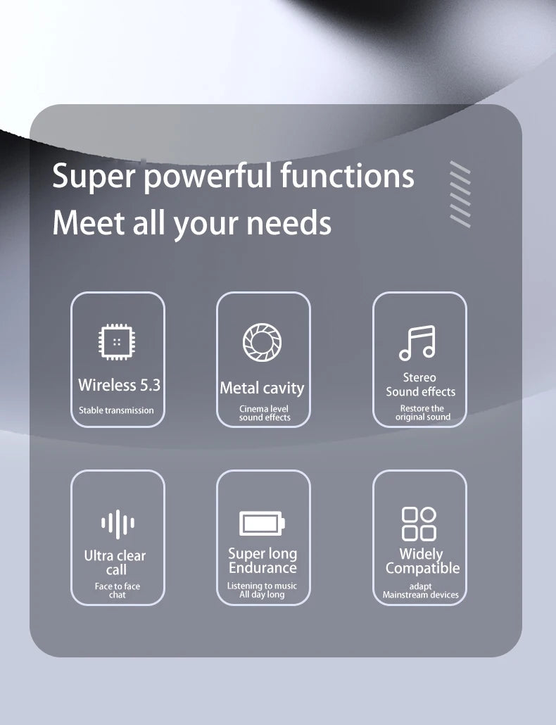 Ear Clip Bluetooth Wireless Earphones – Sport, Office & Leisure with Long Battery Life (AR1081)