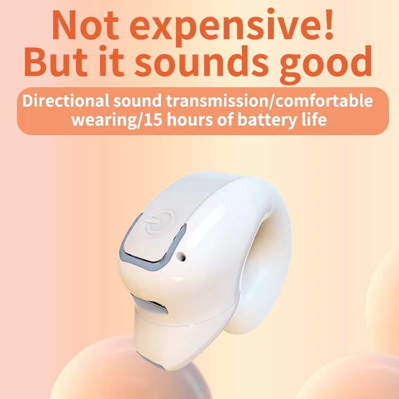 Ear Clip Bluetooth Wireless Earphones – Sport, Office & Leisure with Long Battery Life (AR1081)
