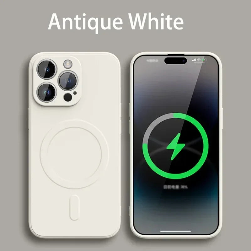 Liquid Silicone Full Coverage Case – Matte Anti-Fingerprint Protective Cover (AR1079)