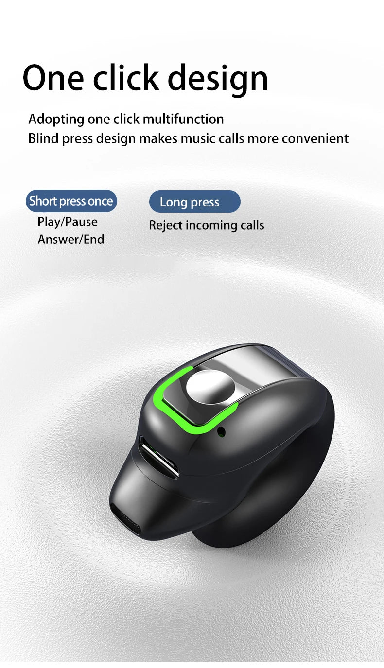 Ear Clip Bluetooth Wireless Earphones – Sport, Office & Leisure with Long Battery Life (AR1081)