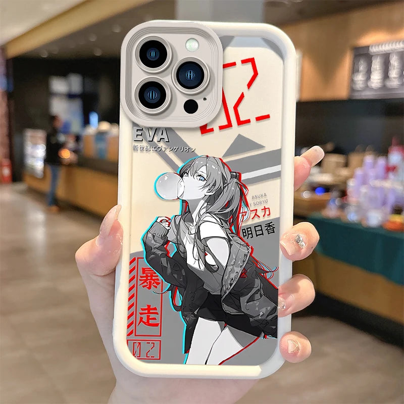 N-Neon G-Genesis Evangelion Silicone iPhone Case (AR1067)