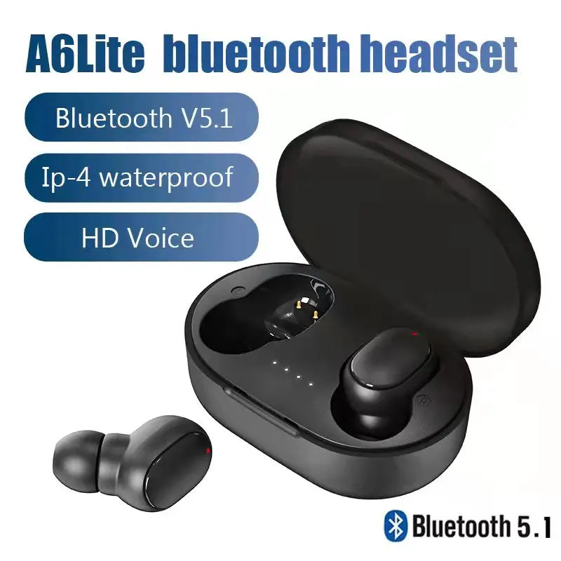 Original A6S TWS Wireless Bluetooth Headset Amiriva