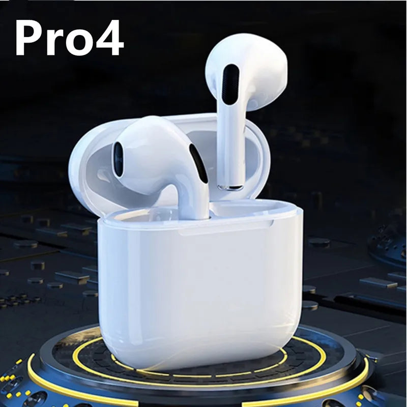 Amiriva Pro 4 TWS Wireless Headphones with Bluetooth 5.3 and Waterproof Design