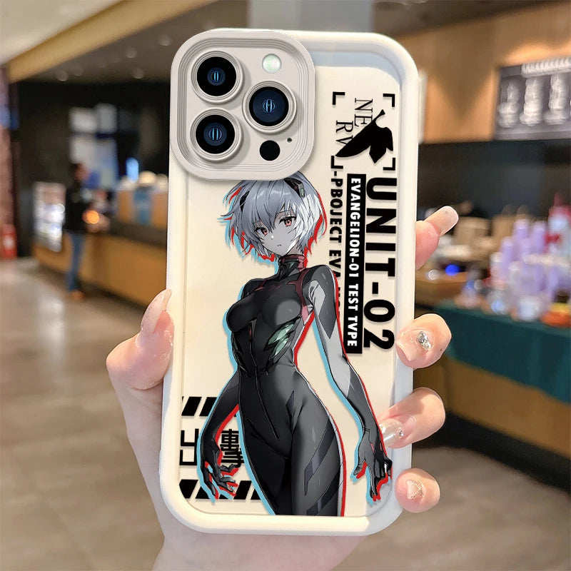 N-Neon G-Genesis Evangelion Silicone iPhone Case (AR1067)
