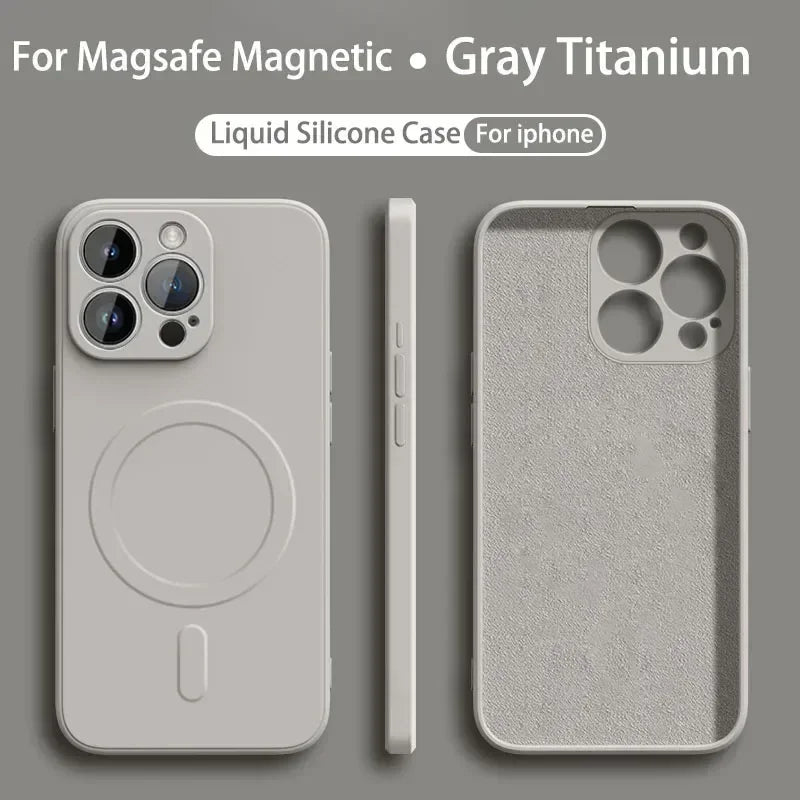 Liquid Silicone Full Coverage Case – Matte Anti-Fingerprint Protective Cover (AR1079)