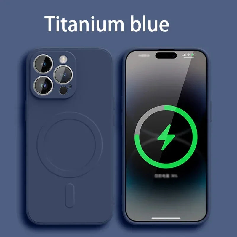 Liquid Silicone Full Coverage Case – Matte Anti-Fingerprint Protective Cover (AR1079)