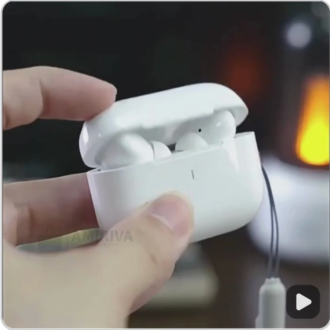 Original Air Pro Bluetooth Earphones – Wireless TWS In-Ear Headset Compatible with iPhone and Android - (WBH106)