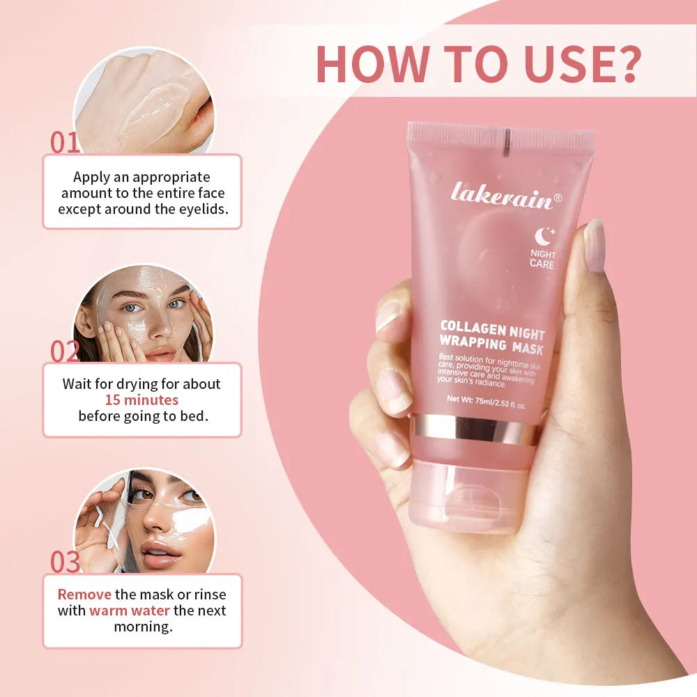 America  Collagen Night wrapping mask
