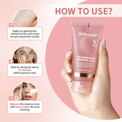 America  Collagen Night wrapping mask