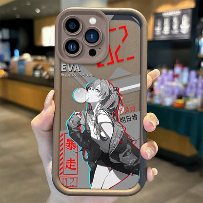 N-Neon G-Genesis Evangelion Silicone iPhone Case (AR1067)