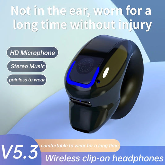Ear Clip Bluetooth Wireless Earphones – Sport, Office & Leisure with Long Battery Life (AR1081)
