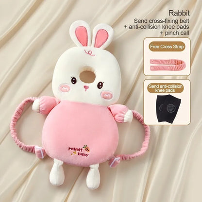 Cute baby head guard design for babies learning to walk
