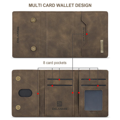 2-in-1 Magnetic Leather Wallet Case for iPhone 11–16 Pro Max – Detachable with Card Holder (ZYP333)