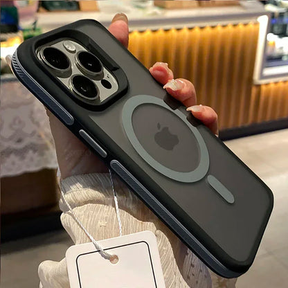 Luxury MagSafe Transparent Case for iPhone 16 15 14 13 12 11 Pro XS XR Max Mini Plus – Wireless Charging Cover + Free Shipping (SF1018)