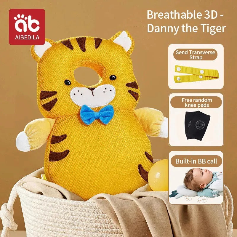 Cute baby head guard design for babies learning to walk