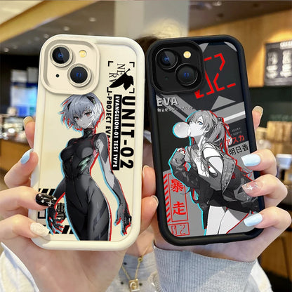 N-Neon G-Genesis Evangelion Silicone iPhone Case (AR1067)