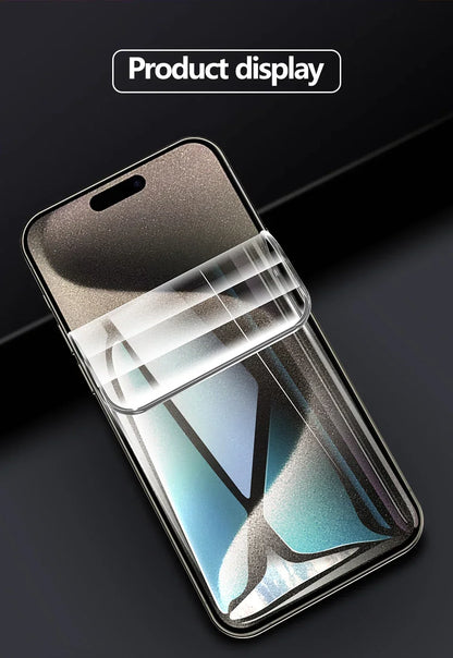 5-Pack Hydrogel Screen Protector for iPhone 6–16 Pro Max – Full Cover Anti-Scratch Film (AR1009)