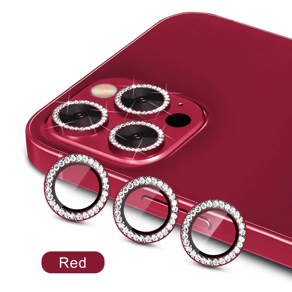 Amiriva Shockproof Diamond Cut Camera Lens Protector – Easy Installation
