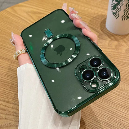 Amiriva - Luxury Plating For Magsafe Magnetic Case For iPhone - (SF1004C)