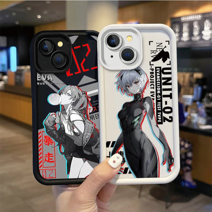 N-Neon G-Genesis Evangelion Silicone iPhone Case (AR1067)