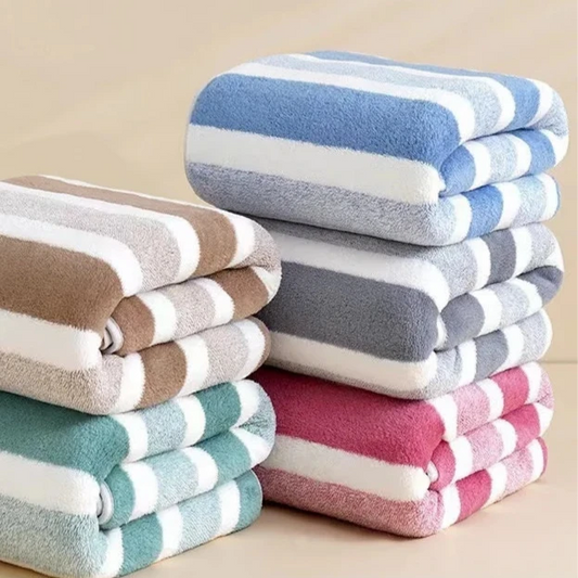 Amiriva Soft & Absorbent Bath Towel – Premium Cotton & Polyester Blend