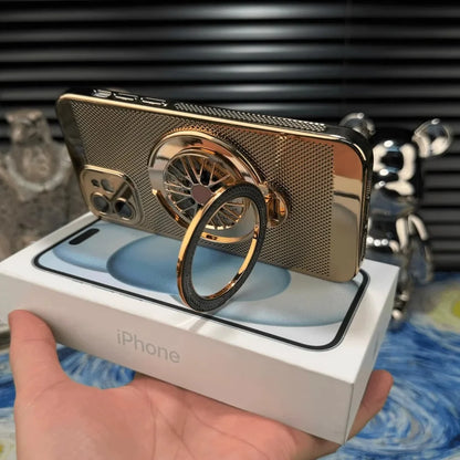 Heat Dissipation Mesh Magsafe Charge Cover For iPhone - (KR1005)