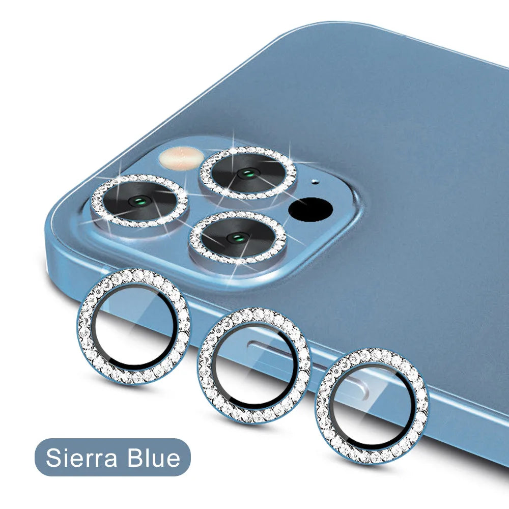 Amiriva Shockproof Diamond Cut Camera Lens Protector – Easy Installation