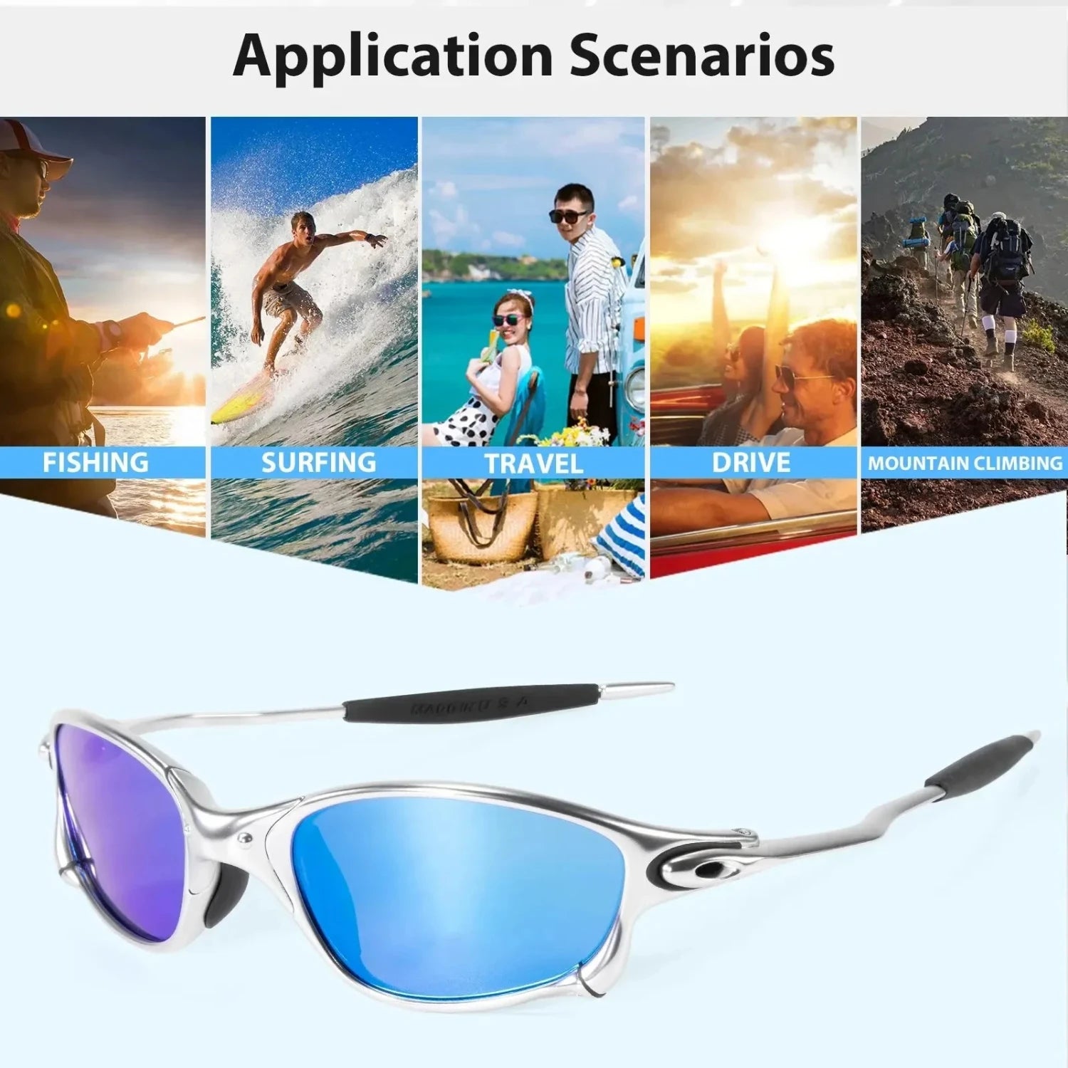 Amiriva polarized cycling sunglasses