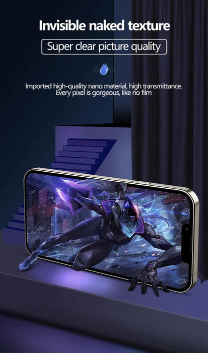 5-Pack Hydrogel Screen Protector for iPhone 6–16 Pro Max – Full Cover Anti-Scratch Film (AR1009)