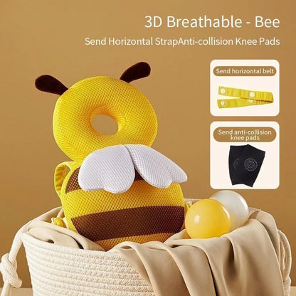 Cute baby head guard design for babies learning to walk