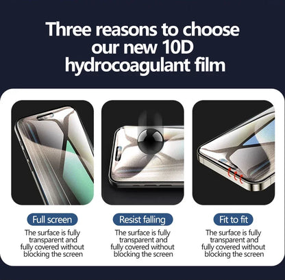 5-Pack Hydrogel Screen Protector for iPhone 6–16 Pro Max – Full Cover Anti-Scratch Film (AR1009)