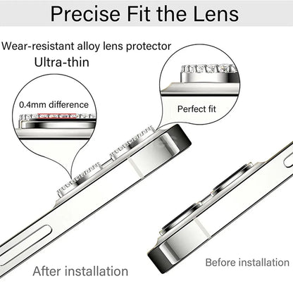 9D Diamond Camera Lens Protector for iPhone (AR1059)