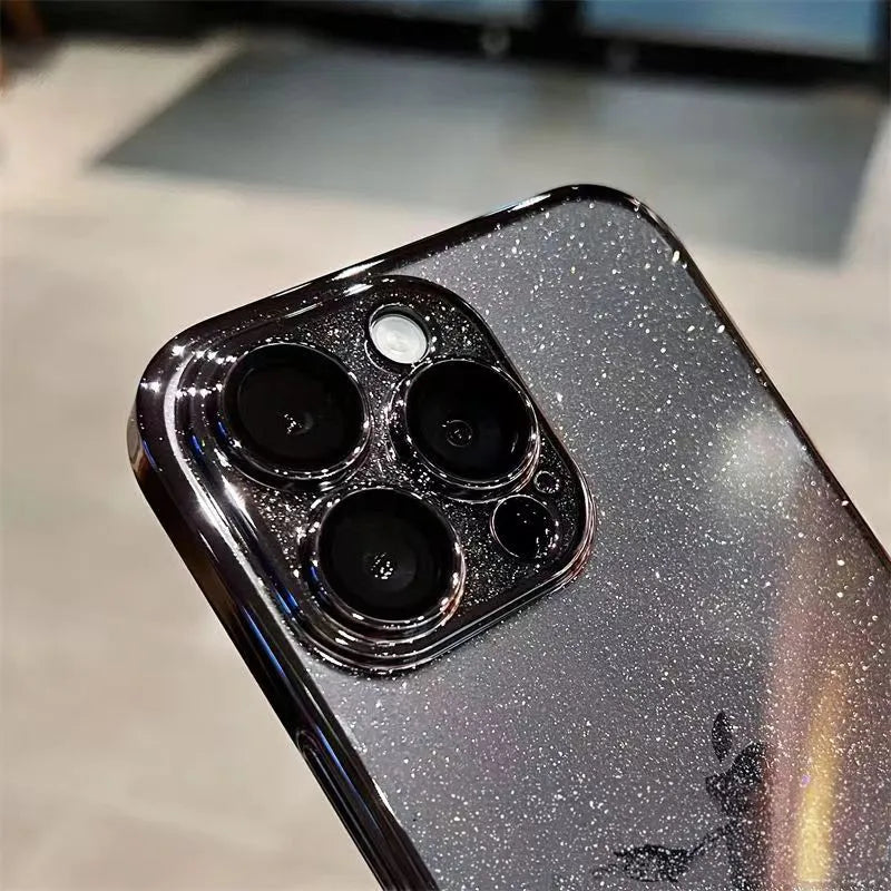 Luxury Electroplated Glitter iPhone Case  - (IPLEG6)