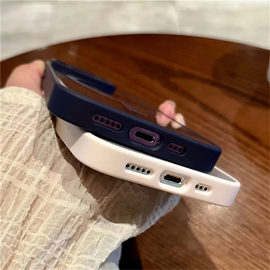 Luxury Magnetic Wireless Charging Case For Magsafe for iPhone - (SF1019A)