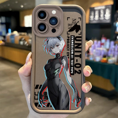 N-Neon G-Genesis Evangelion Silicone iPhone Case (AR1067)