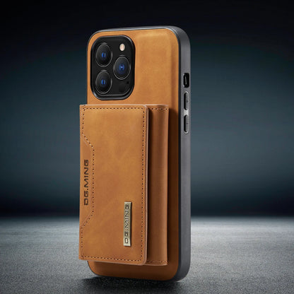 2-in-1 Magnetic Leather Wallet Case for iPhone 11–16 Pro Max – Detachable with Card Holder (ZYP333)