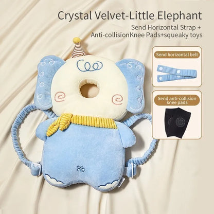 Cute baby head guard design for babies learning to walk