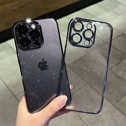 Luxury Electroplated Glitter iPhone Case  - (IPLEG6)