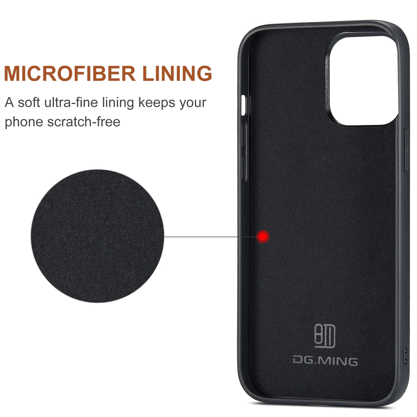 2-in-1 Magnetic Leather Wallet Case for iPhone 11–16 Pro Max – Detachable with Card Holder (ZYP333)