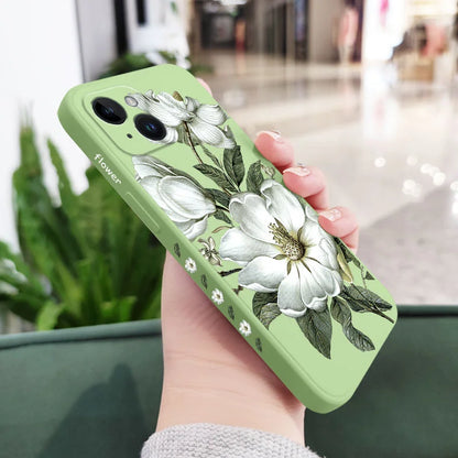 Amiriva Lightweight dustproof floral phone case – pastel flower design