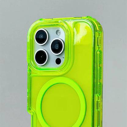 Neon Bumper Clear MagSafe iPhone Case – Shockproof & Wireless Charging Compatible- (NC1001)